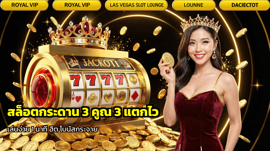 สล็อตกระดาน 3 คูณ 3 แตกไว