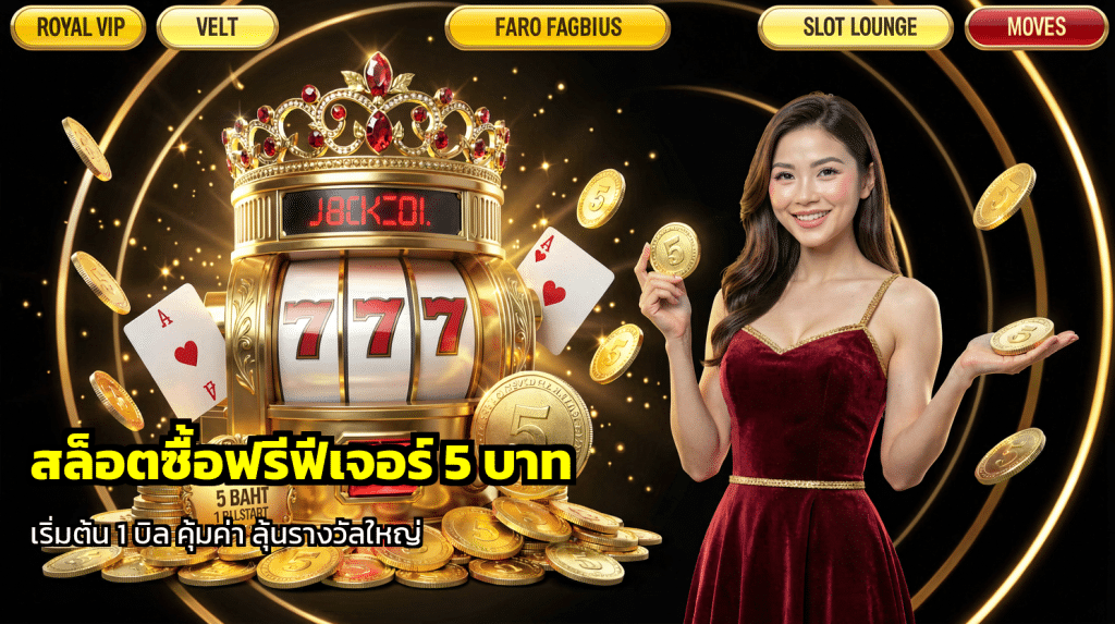 สล็อตซื้อฟรีฟีเจอร์ 5 บาท