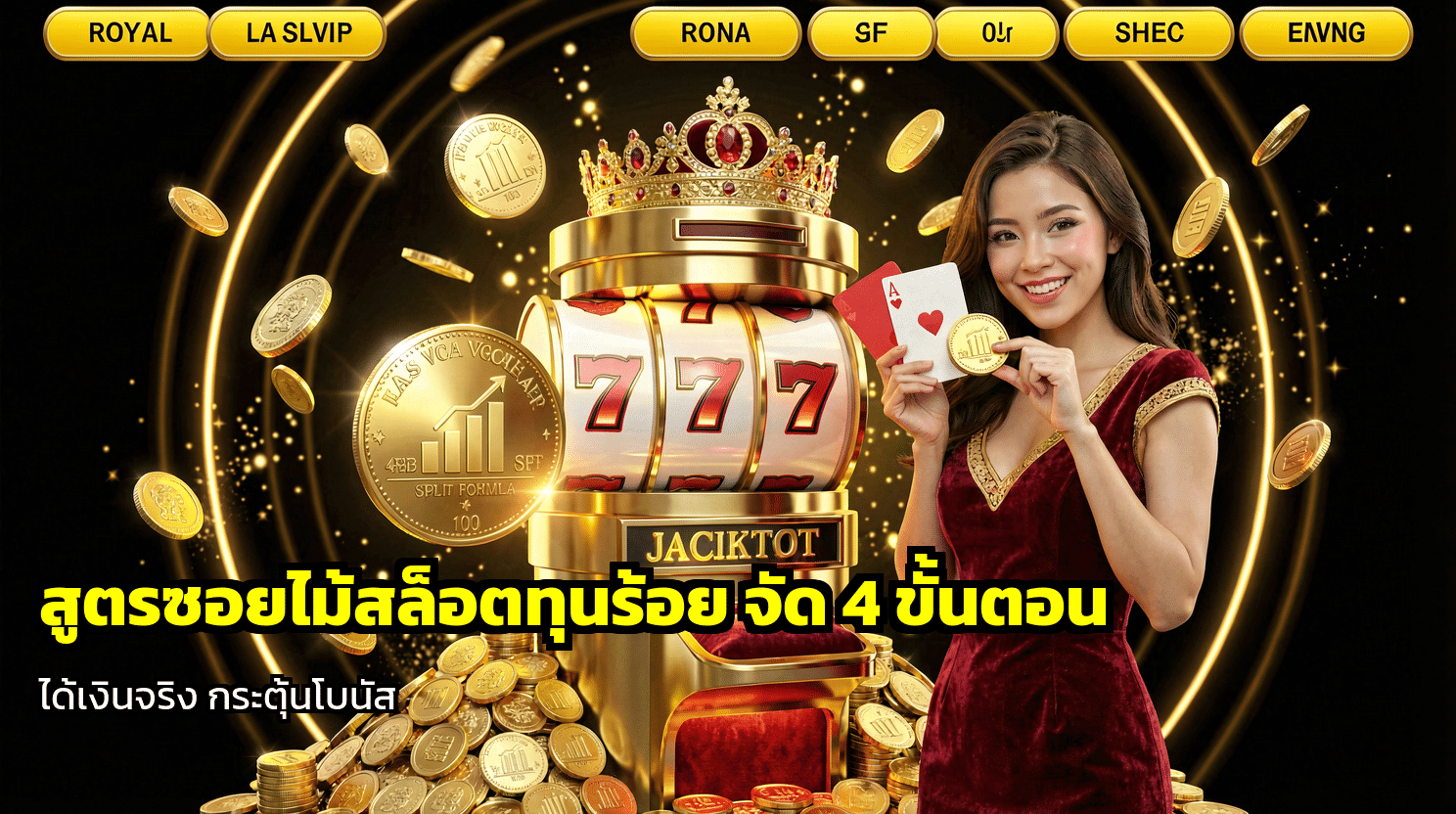 สูตรซอยไม้สล็อตทุนร้อย